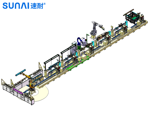 全自動(dòng)鉚接流水線